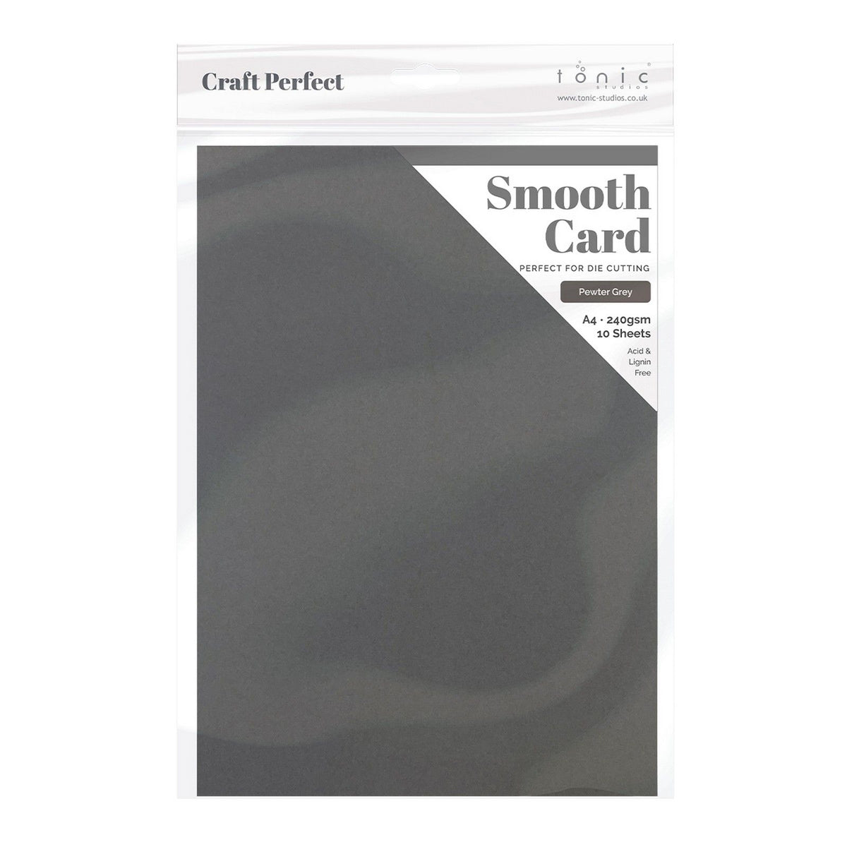 Craft perfect by tonic studios craft perfect • glat kort a4 240g tingrå 5 stk.