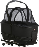 Trixie cykelkurv bagagebærer bred sort