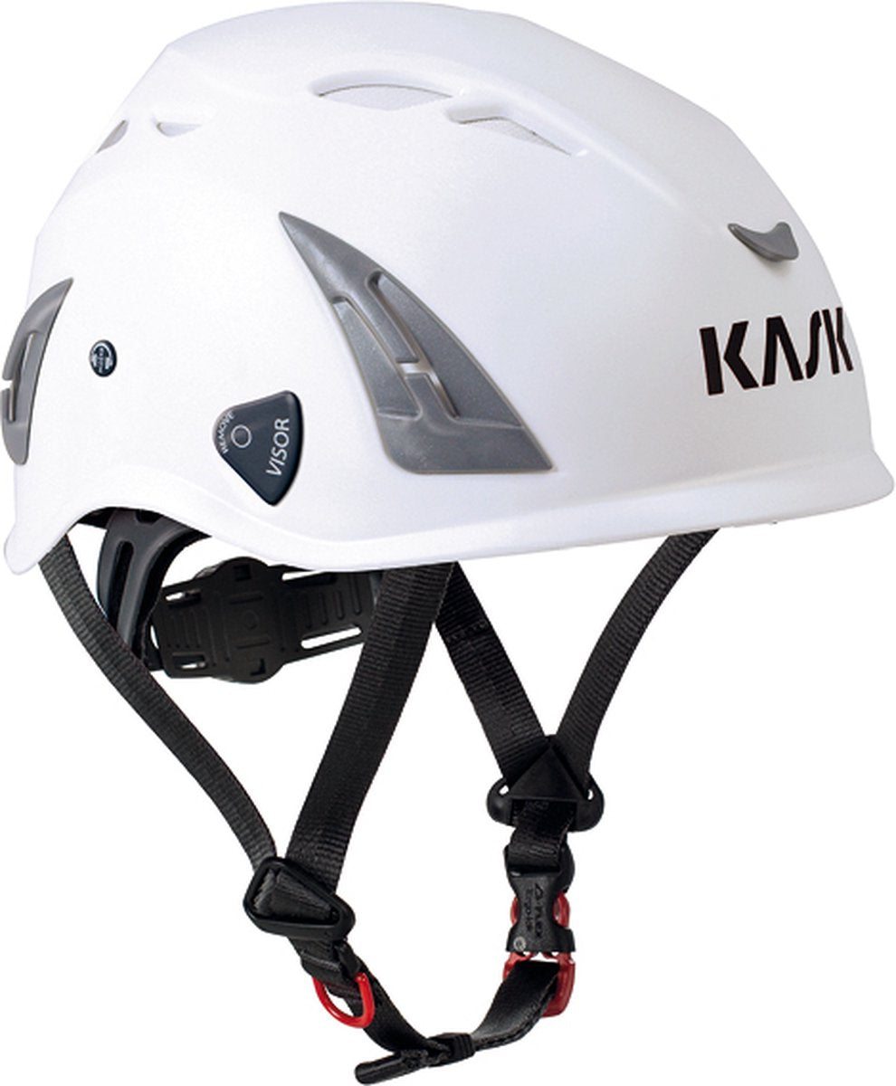 Kask superplasma aq - klimhelm voor industriële doeleindes wit
