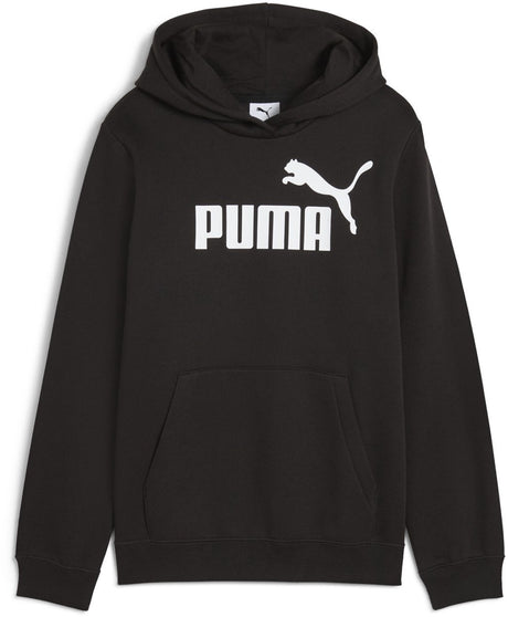 Puma ess no. 1 logo hættetrøje fl g pigetrøje - sort