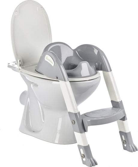 Konges sløjd thermobaby toiletreduktion med trin kiddyloo grå