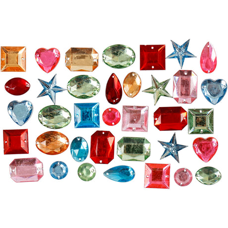 Https: www.cchobby.nl rhinestones-size-10-17-mm-approx-50-piece-diverse-colors-15-gr-1-box