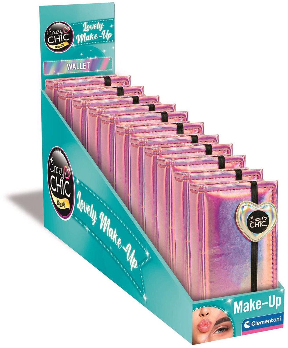 Clementoni crazy chic pung pink med make-up