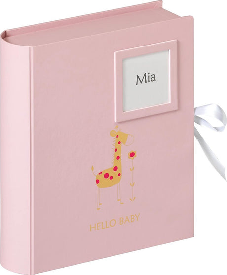 Walther design - babydyr - babyopbevaringsboks - 24,5 x 27 x 7 cm - pink