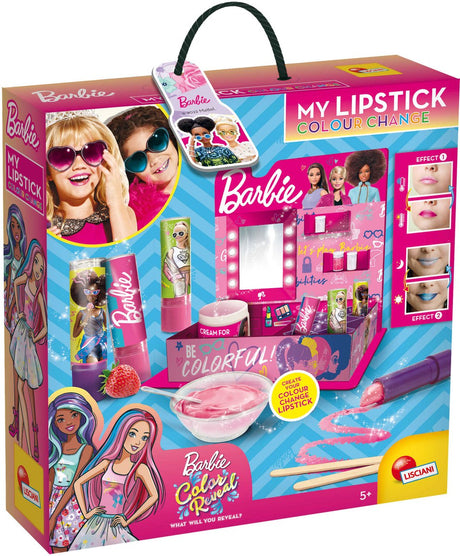 Lisciani barbie læbestift maker