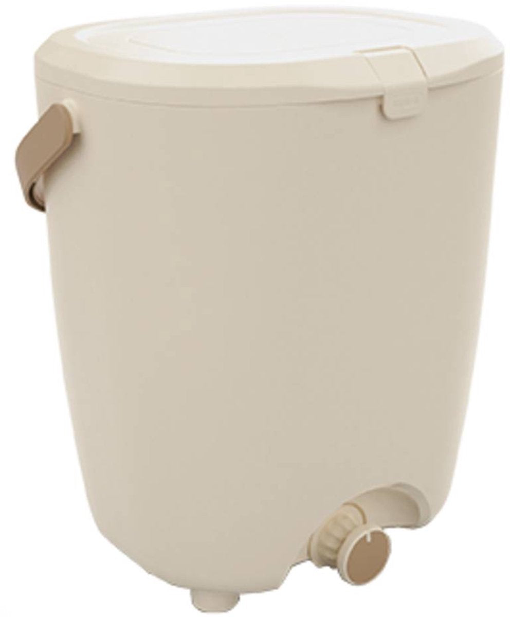 Hozelock bokashi ren kompost - 15 liter - duo-pakke - lavet af 40% genanvendt PVC