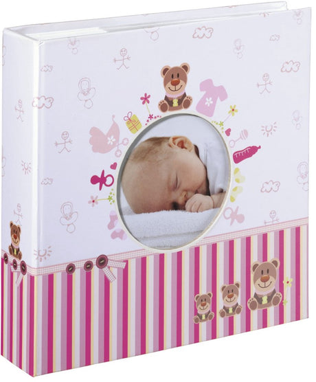 Hama slide-in album - baby - 10x15 - 200 sider - pink