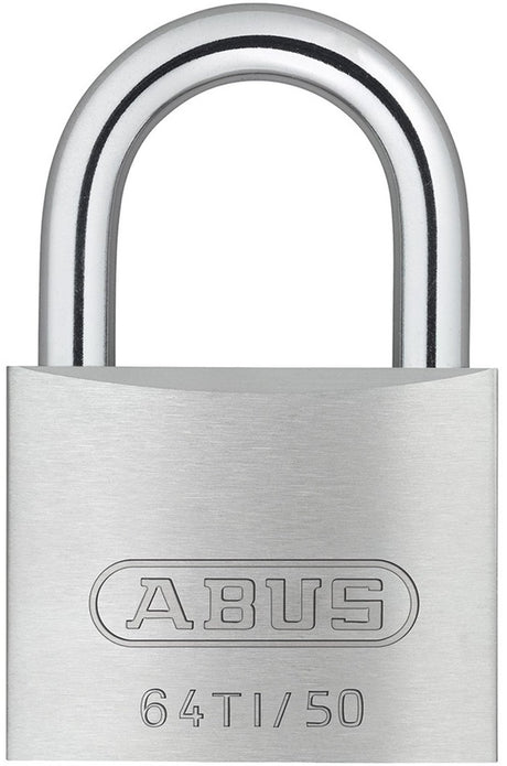Abus hængelås titanium 50mm krt - sl56399bk