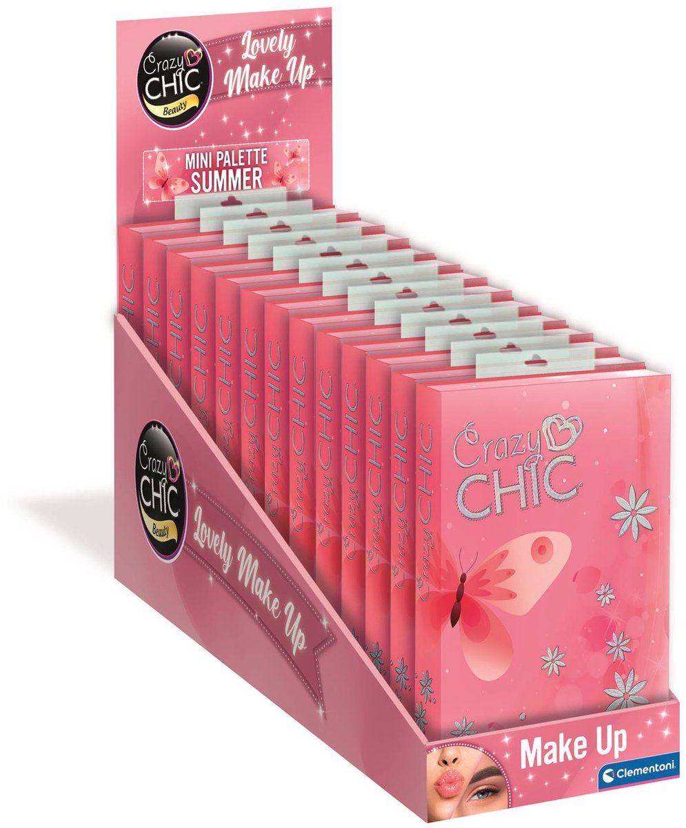 Clementoni crazy chic makeup øjenskygge sommerfugl
