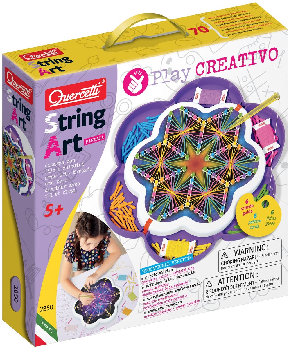 Quercetti String Art Mandalas laver