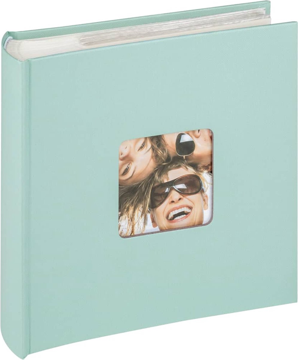 Walther me-110-a fun - memo stock album - 200 billeder i 10 x 15 cm - lysegrøn