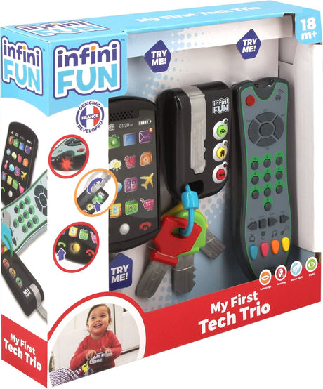Jumbo - infinifun - min første tech trio - legetøj fra 1 år