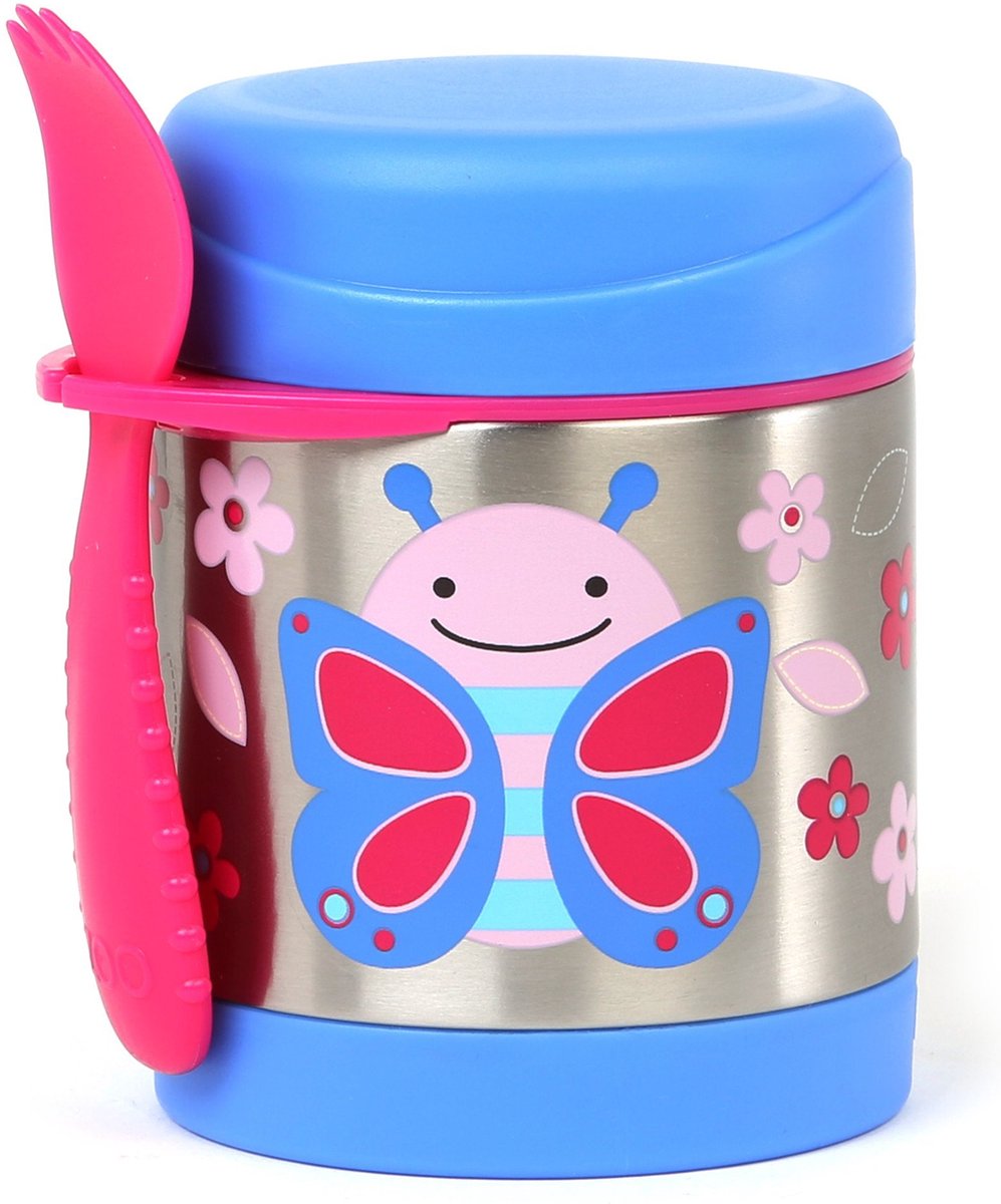 Skip hop zoo termokande snackboks - sommerfugl