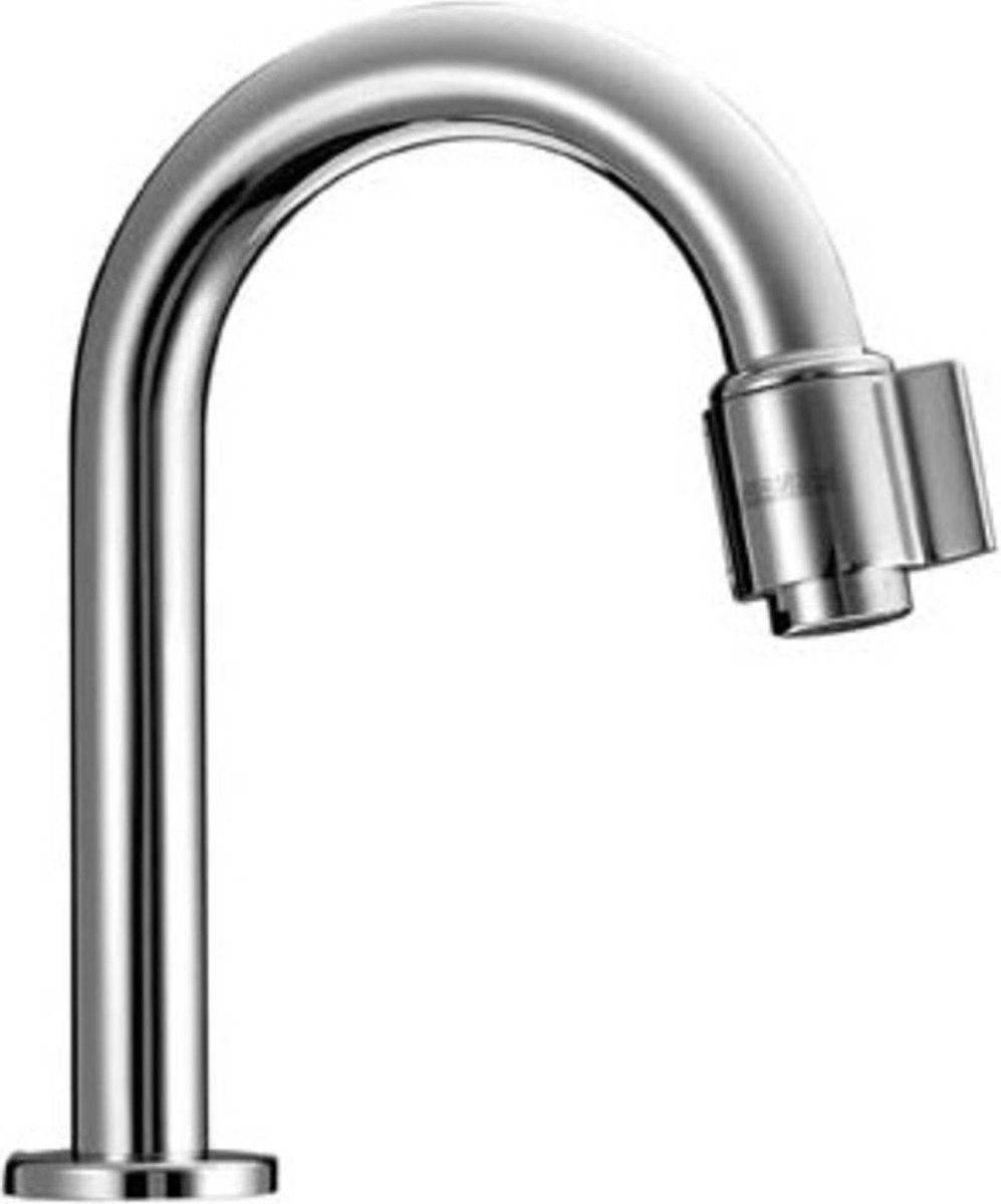 Hansa nova toilethane - fast tud - 127mm - krom - 00918101