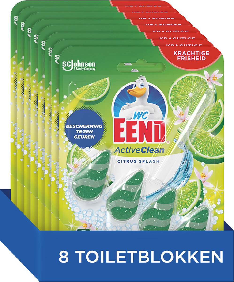 Toilet and toiletblok aktiv ren citrussprøjt