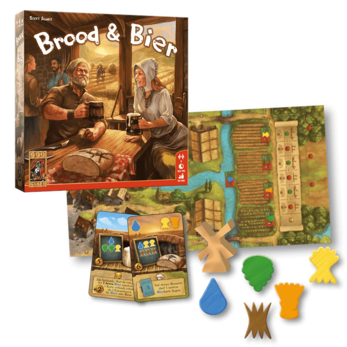 999games 999 spil brød øl brætspil