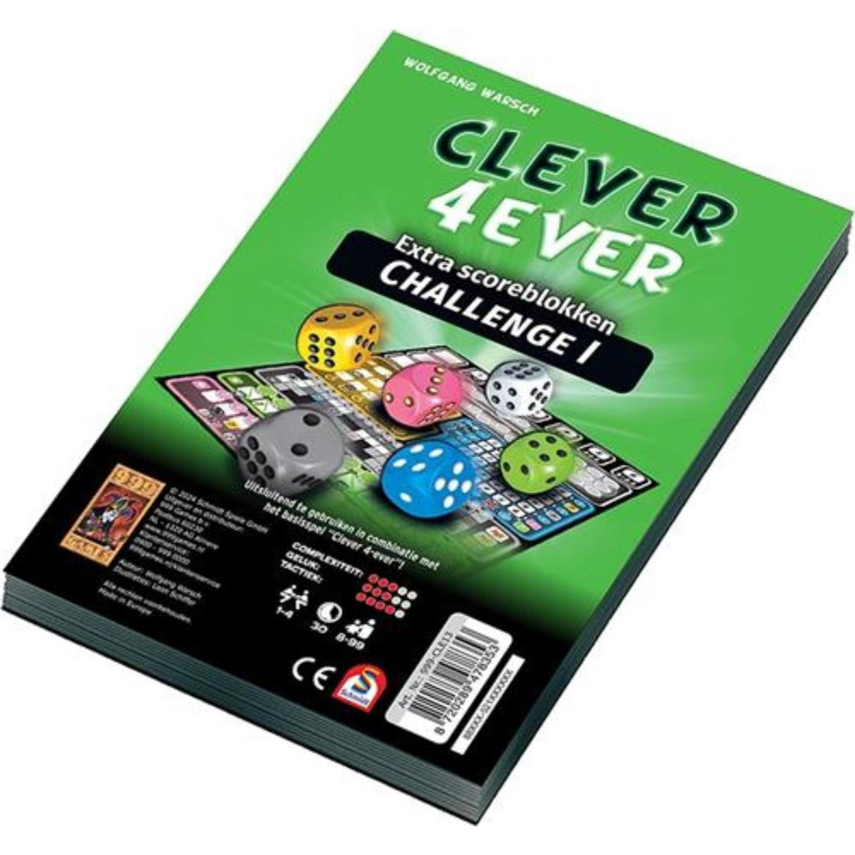 999spil 999 spil score blokke smart 4ever challenge, 2 stk.