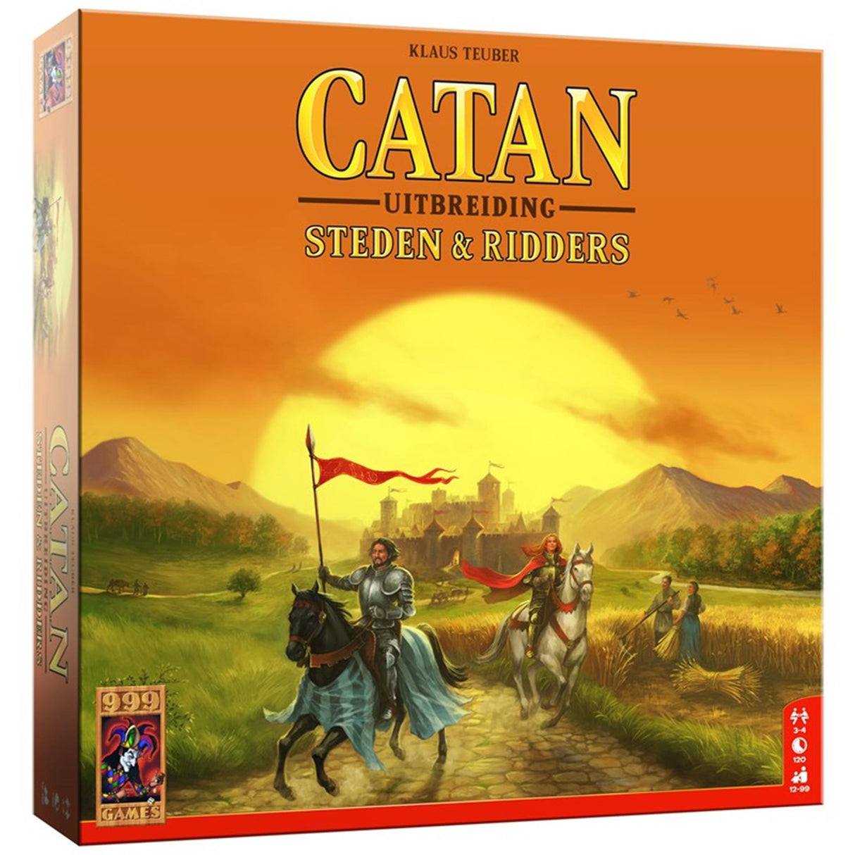 999 spil 999 spil nybyggere af catan ekspansion: byer og riddere