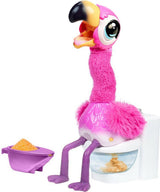 Små levende kæledyr - gottago flamingo - interaktivt kæletøj - synger, danser og lægger ægte afføring
