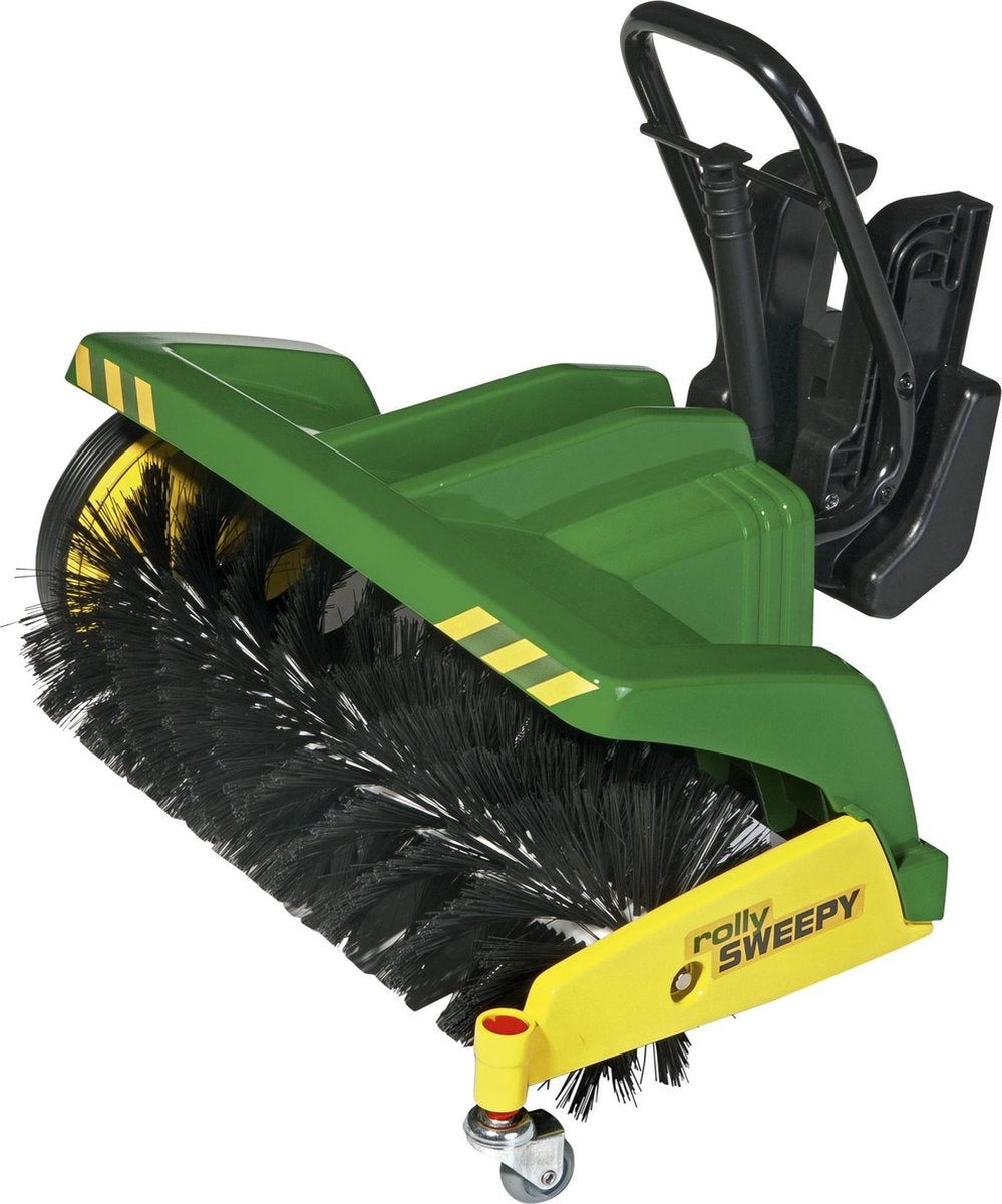Rolly legetøj - john deere serie - zamiatarka - traktor - grøn farve