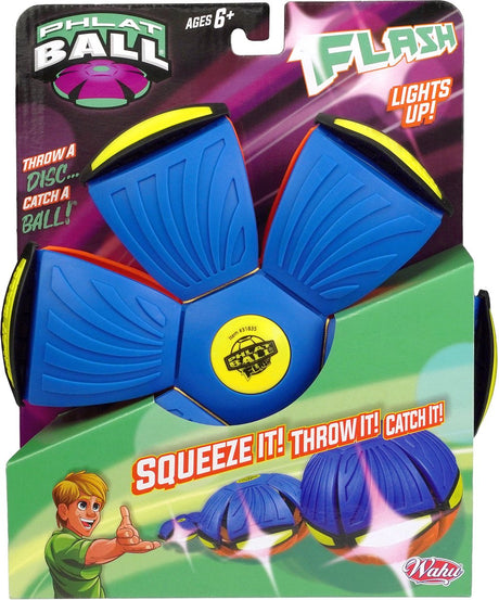 Goliath phlat ball flash led - grøn - kugle -