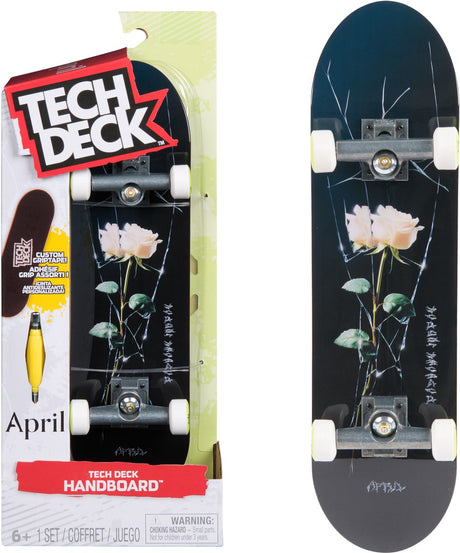 Tech deck, april håndbræt, autentiske mini skateboards (kun til håndbrug)