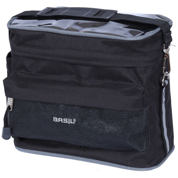 Basil Mali styretaske - Vand -repellent, aftagelig, sort