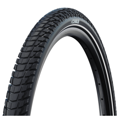 Schwalbe marathon plus tour - kablet - addix - smartguard - 700x35c - sort + refleks