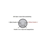 Van Beijck batterioplader xlr 4-pin neutral - inklusive hurtig - 36 volt 2 ah
