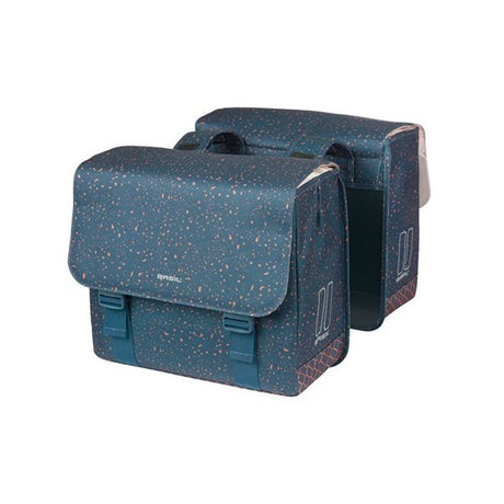Basil dobbelt taske flair 35 liter - marineblå