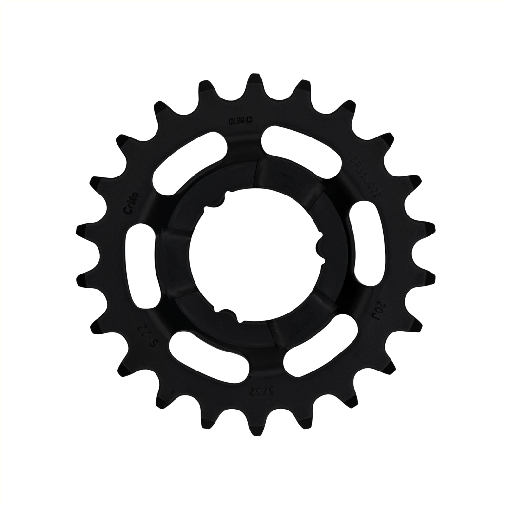 KMC Gear 22t Shimano 1 8 Sort