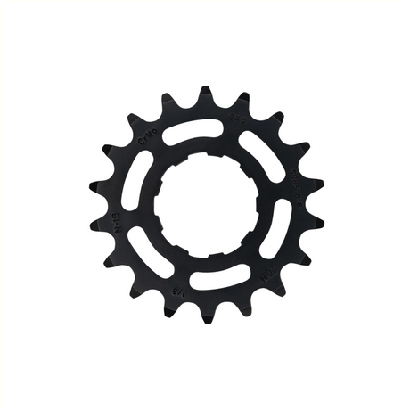 KMC Gear 18t bageste Enviolo Nuvinci 1 8, sort