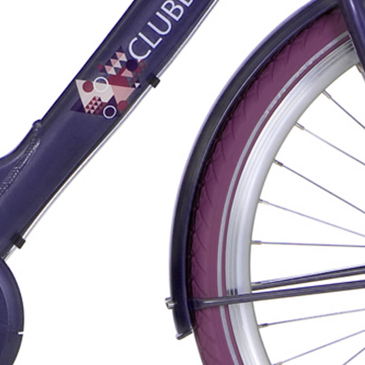 Alpina fender sæt 24 clubb lilla grå