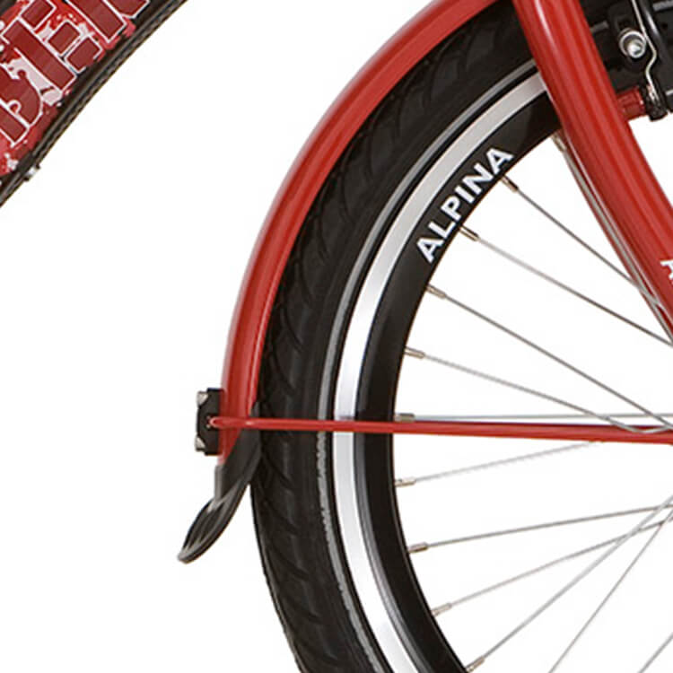 Alpina Fender Set 20 Rød