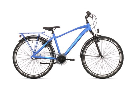 Aldo 26 tommer Peak 2.0 Bicycle Aluminium 3V Matt Blue
