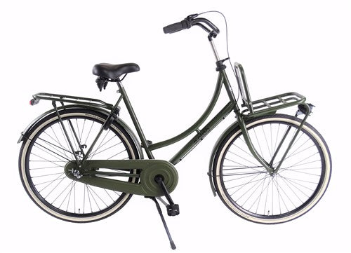 Aldo 28 tommer Granny Bike Cargo 57 cm 3V Army Green