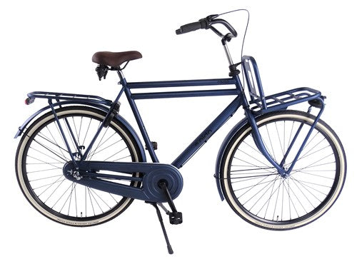 Aldo 28 tommer bedstefar cykel last 3v 50cm jeans blå