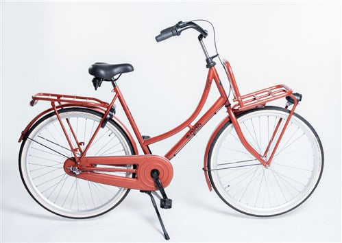 Aldo 28 tommer mormor cykel last 50cm 3v rød kobber