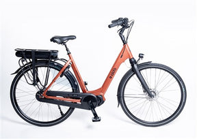 Aldo 28 tommer e-cykel Sottovento 55 cm rødt kobber 418W