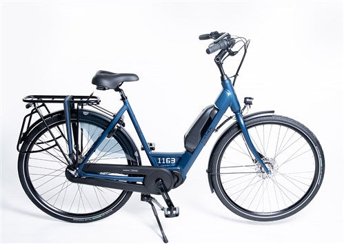 Aldo 28 tommer e-cykel Modercykel 50cm Azzuro Blue E-Multi