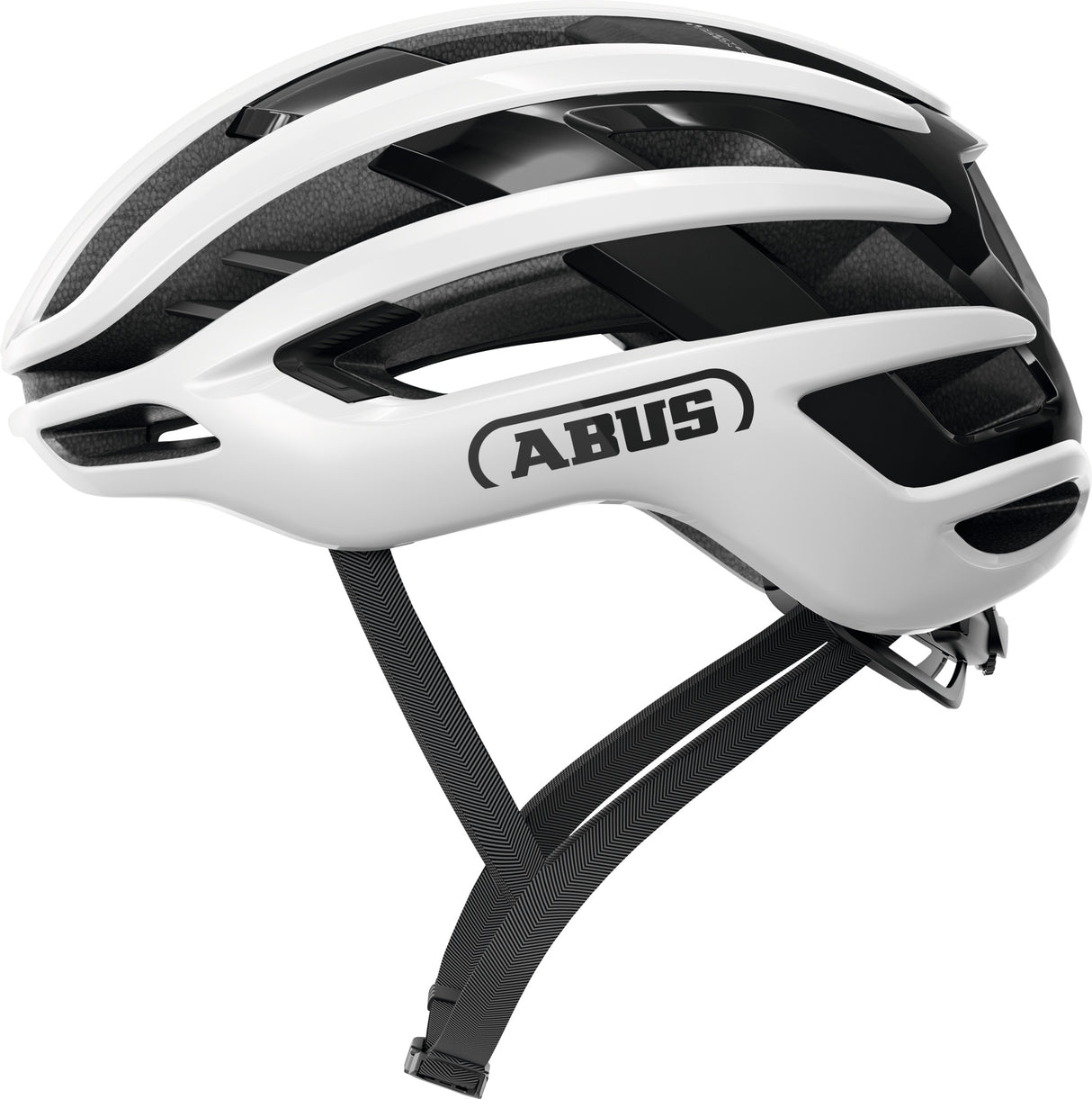 Abus hjelm airbreaker 2.0 skinnende hvid l 57-61cm