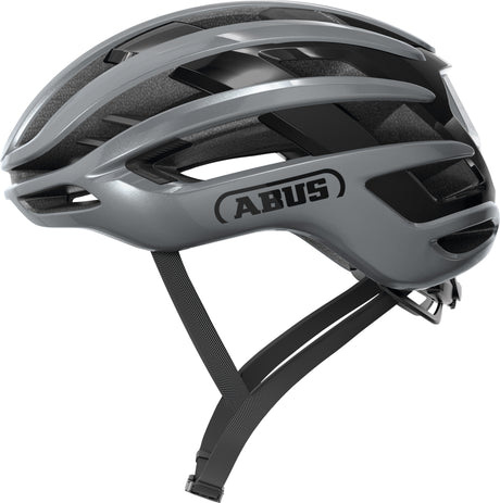 Abus hjelm airbreaker 2.0 grafit sølv m 54-58cm