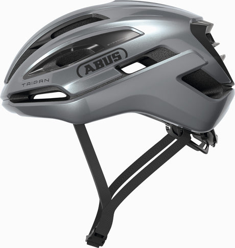 Abus cykelhjelm taipan grafit sølv m - 54-58 cm - sølv - velegnet til brug på gruscykler - 275 g