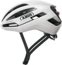 Abus hjelm taipan led skinnende hvid s 51-55cm