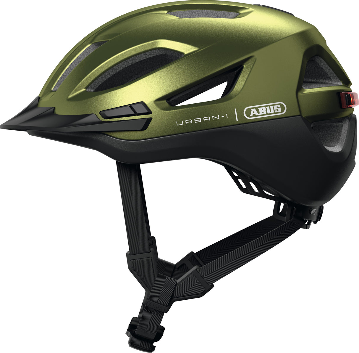 Abus cykelhjelm urban-i 4.0 ace pepper green s - 51-55 cm - grøn - velegnet til brug på elcykler - bycykler - 260 g