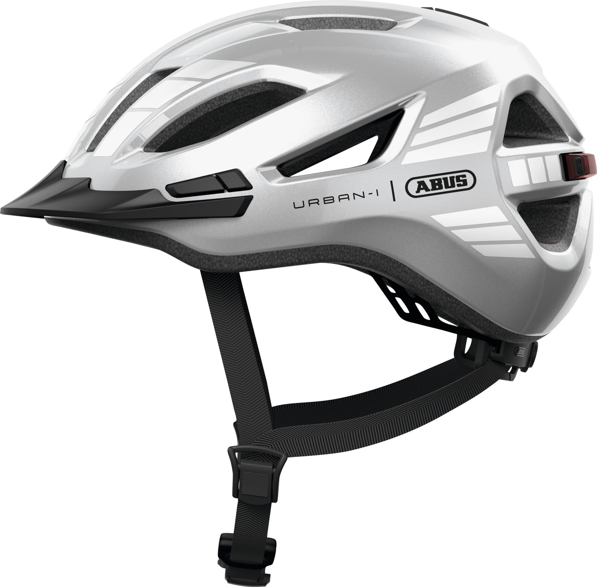 Abus hjelm urban-i 4.0 signal sølv m 54-58cm