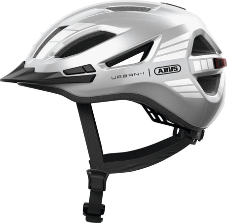 Abus hjelm urban-i 4.0 signal sølv m 54-58cm