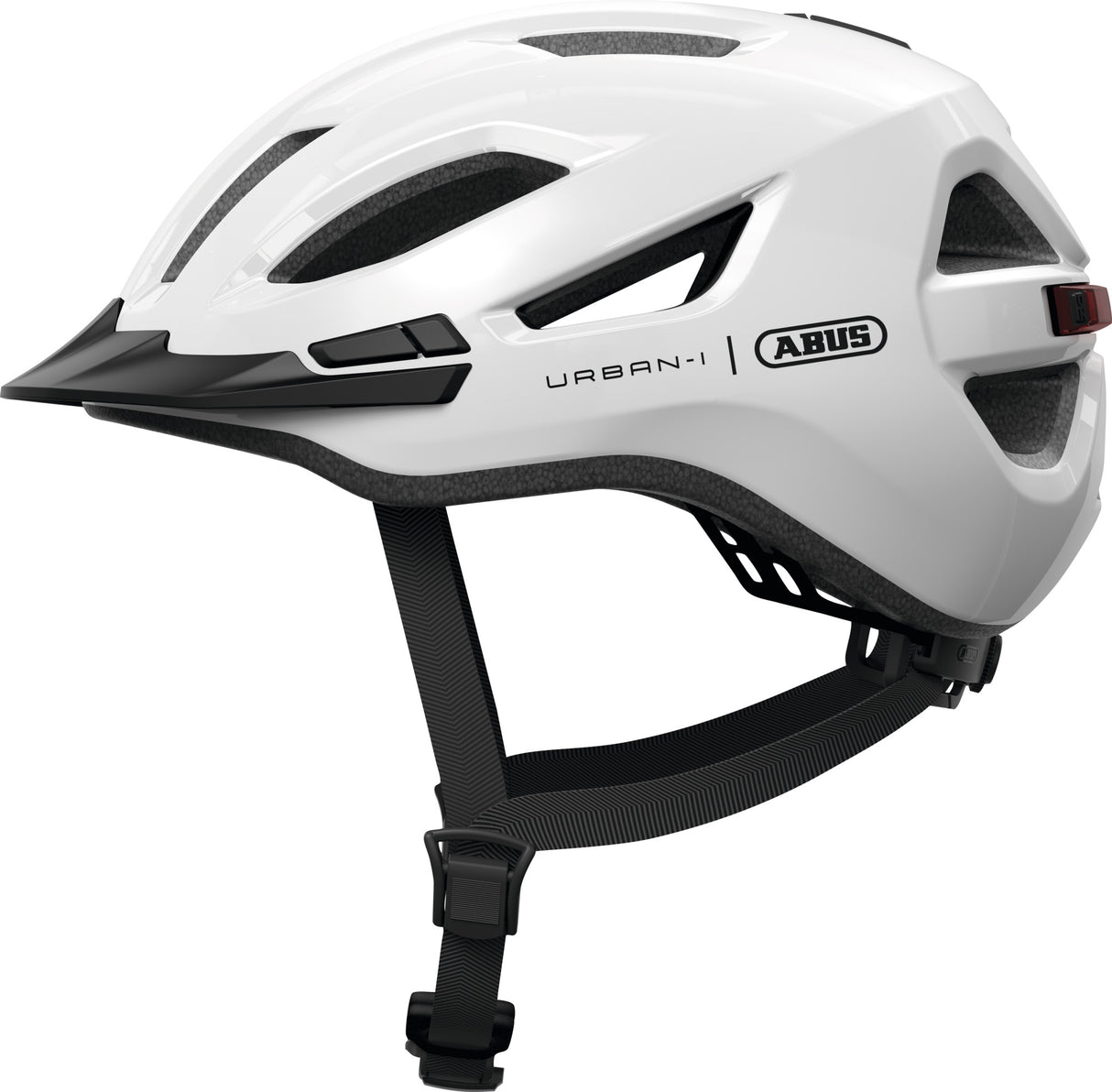Abus hjelm urban-i 4.0 skinnende hvid l 57-61cm