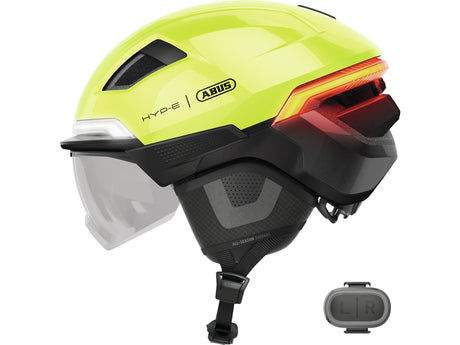 Abus smart hjelm hyp-e ace signal gul l 57-61cm