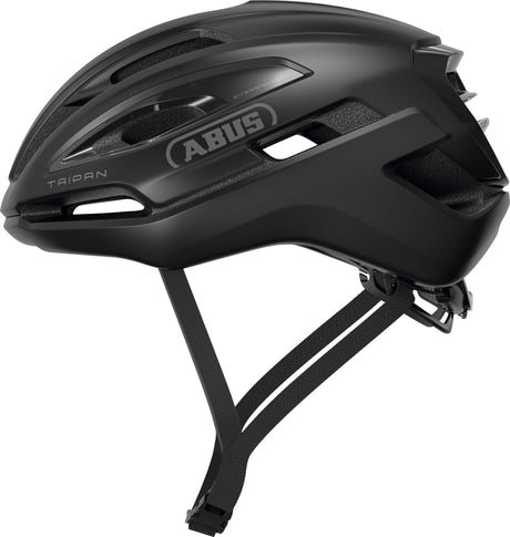 Abus cykelhjelm taipan velvet sort m - 54-58 cm - sort - velegnet til brug på gruscykler - 275 g